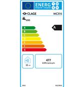 Chauffe-eau CLAGE MCX6 adapté lave main, lavabo, évier