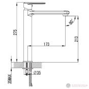 Mitigeur haut pour lavabo ZQ16R28