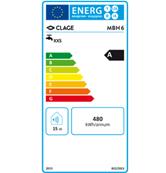 Chauffe-eau  sous évier CLAGE MBH6 