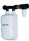 Chauffe-eau instantané DAFI 7,3 kW, douche, lavabo, évier