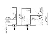 Mitigeur lavabo ARTEMIS inox