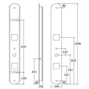 Colonne de douche hydromassant IOS